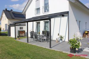 Terrassendach Panorama Smart mit Terrassendachmarkise Panorama Vario in Radeberg