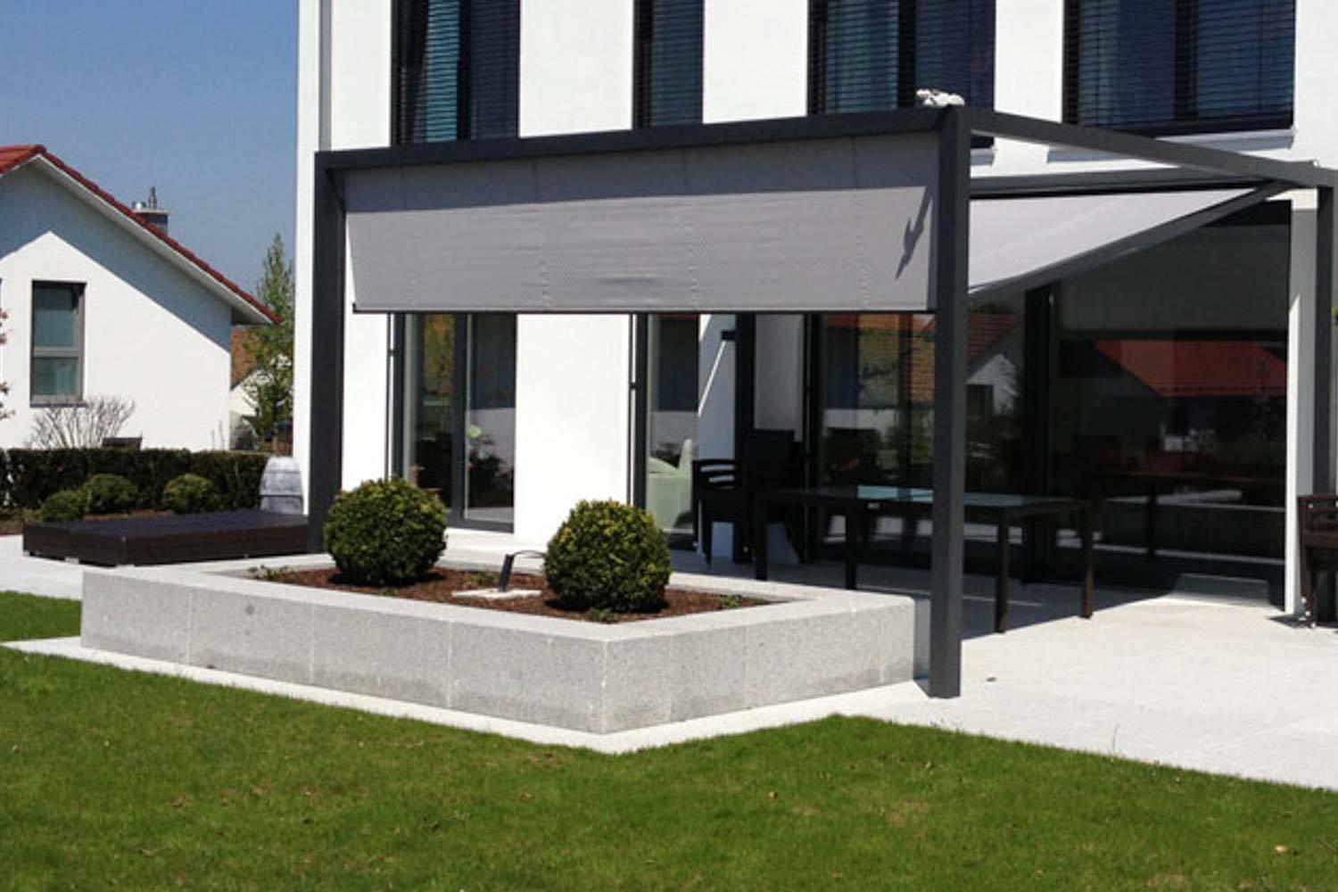freistehende Markise Cube
