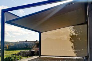 Die Pergolamarkise bietet maximale Flexibilität