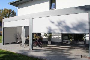 Lamellendach Algarve mit Screen, Chemnitz