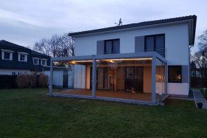 Lamellendach Camargue gekoppelt, Dresden