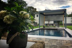 Lamellendach Renson Camargue freistehend in Leipzig