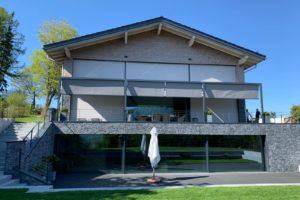 Terrassenüberdachung Q.bus, gekoppelt - drei Anlagen