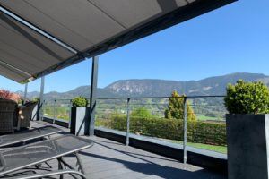 Terrassenüberdachung Q.bus, gekoppelt - drei Anlagen