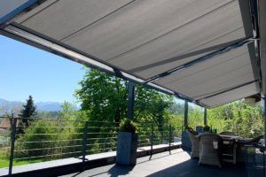 Terrassenüberdachung Q.bus, gekoppelt - drei Anlagen