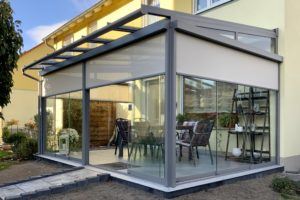 Terrassendach Panorama Smart als "Sommergarten"