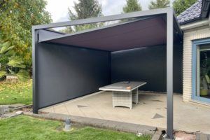 Freistehende Pergolamarkise Qbus