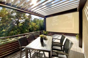 Lamellendach Renson Camargue