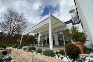 Textiles Terrassendach Renson LaPure